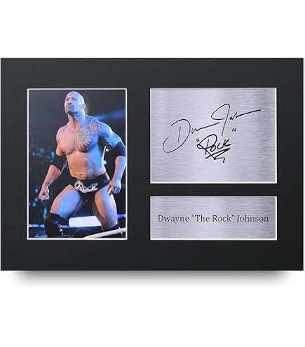 HWC Trading Brock Lesnar Gift Signed A4 Printed Autograph WWE WWF